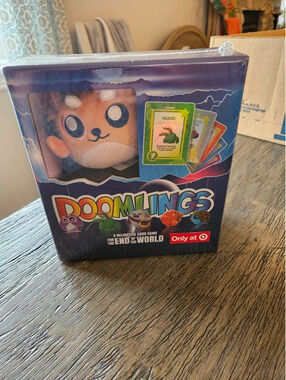 Doomlings Plush Card Game Deluxe Collectors Box Sealed Target Exclusive